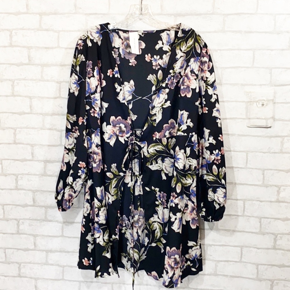 Floral cover up size L